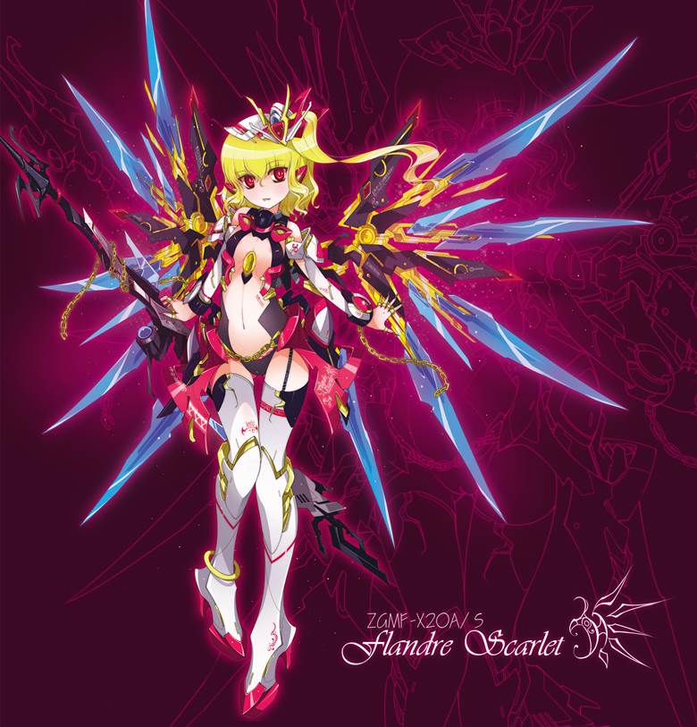 强袭自由高达, 机械少女, ms girl, 东方, 高达, 芙兰朵露, 机娘, 极上贫乳, 芙兰朵露・斯卡蕾特