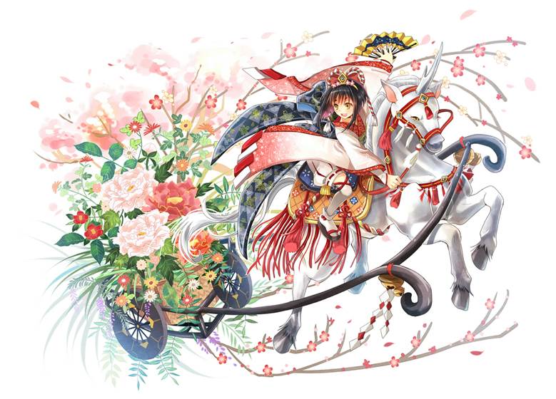 原创, 女孩子, 和风, 和服, 贺年卡, New Year, needs to be appreciated more, Original 250+ bookmarks