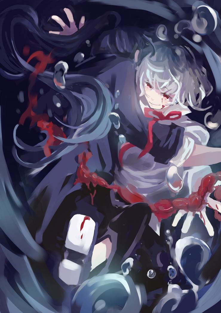 isana yashiro, K（动画）, 白, seafloor