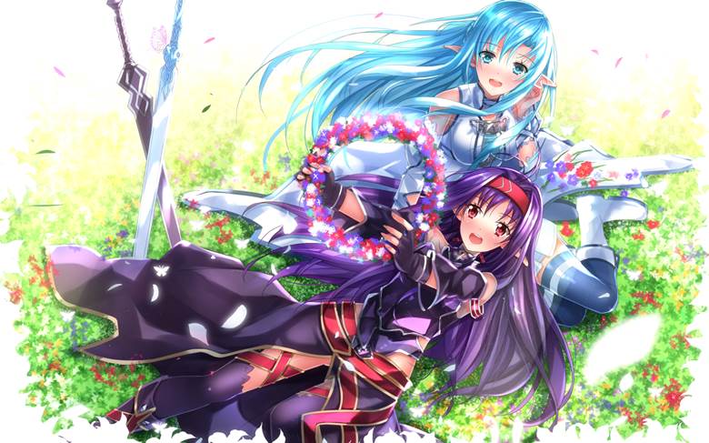 刀剑神域, yuuki, 亚丝娜, Yuuki (SAO), 泪腺崩坏, Yuuki/Asuna, 亚丝娜（刀剑神域）, SAO1000收藏