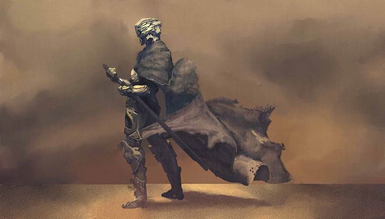 西洋甲冑竜人 アラーカ的盔甲武士pixiv插画图片 Bobopic