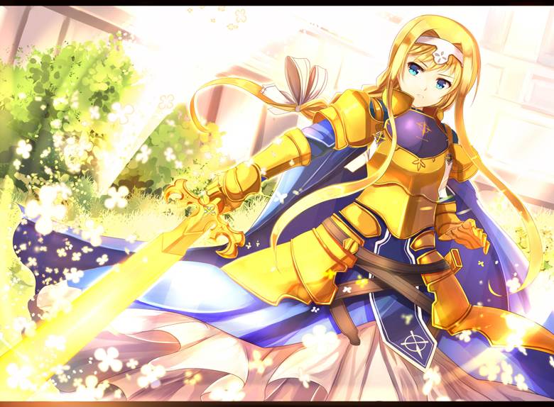Alicization, armor, Alice Zuberg, Alice Synthesis Thirty, armor, Sword Art Online 1000+ bookmarks