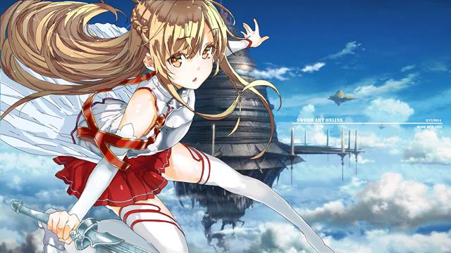 doujin, artistic reproduction, Sword Art Online, 亚丝娜, 刀剑神域