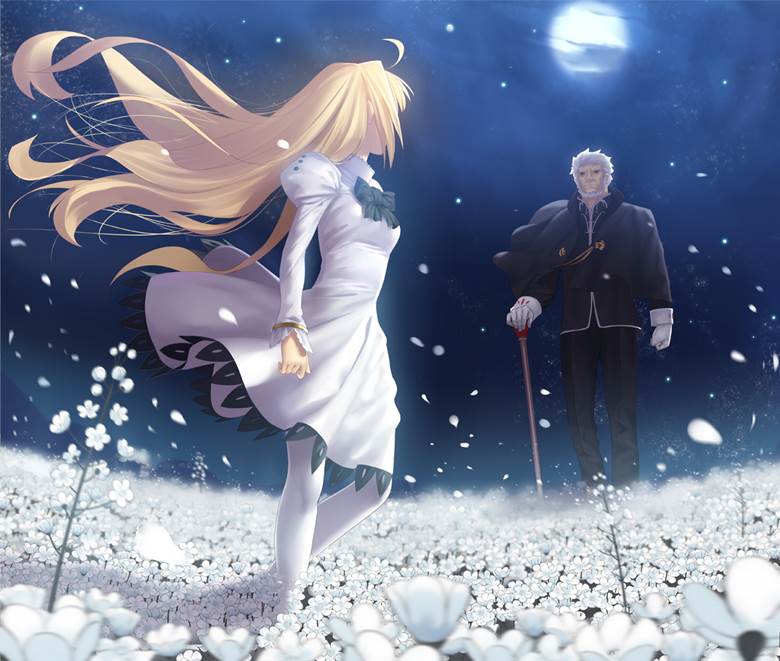 tsukihime, arcueid, Kischur Zelretch Schweinorg, 太美了, 给满分都嫌少, 月姬1000收藏, needs to be appreciated more