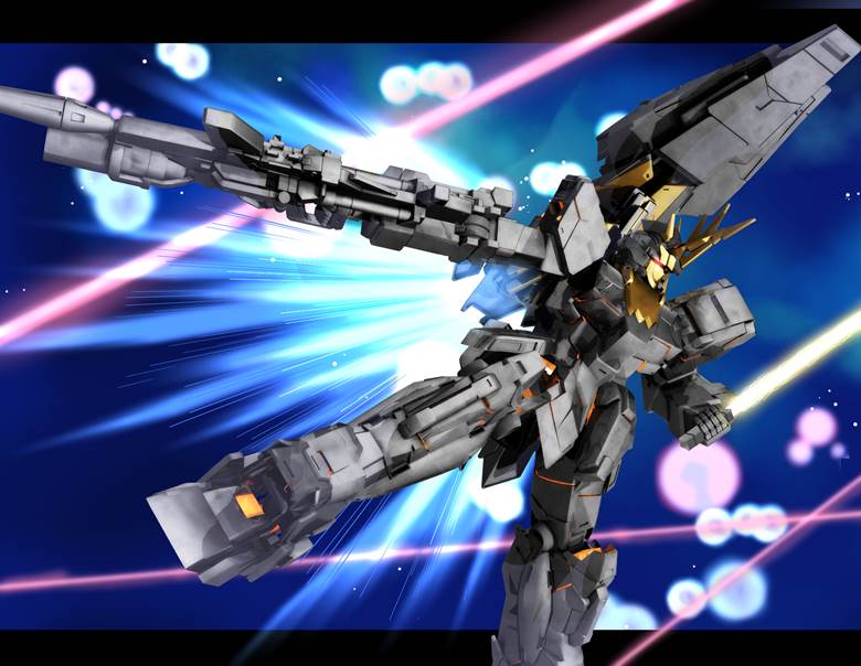 rx0[n]バンシィノルン|ロンザン的高达插画图片