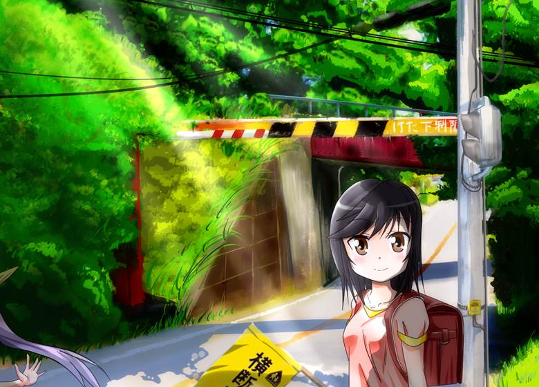 悠哉日常大王, Hotaru Ichijou, 宫内莲华, Renchon, landscape painting, elementary school student, 小学书包