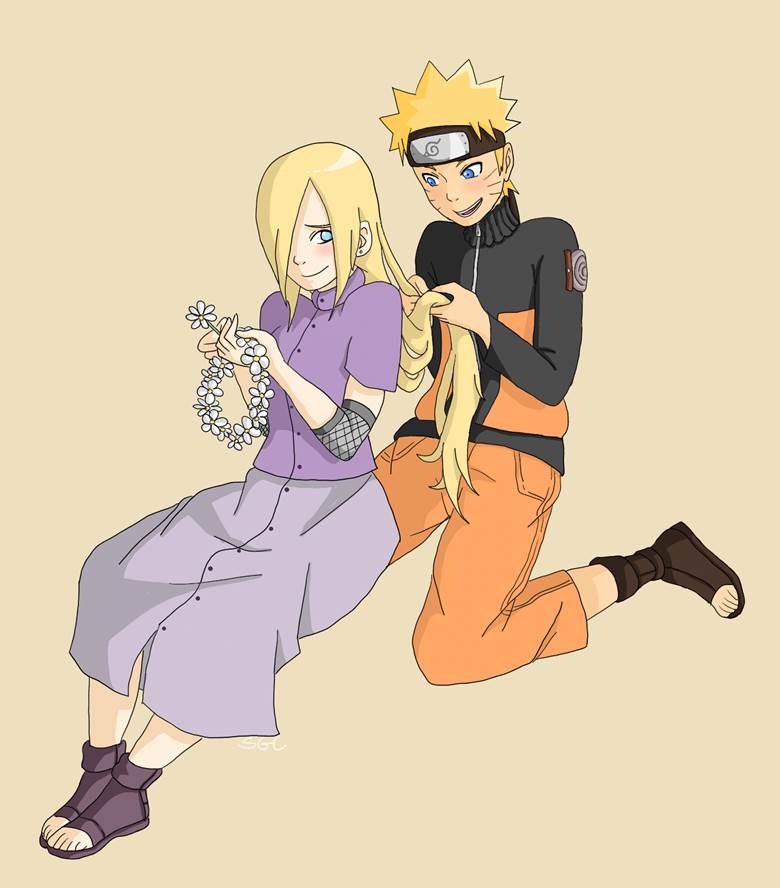 Ino And Naruto Sgc的火影忍者插画图片 Bobopic