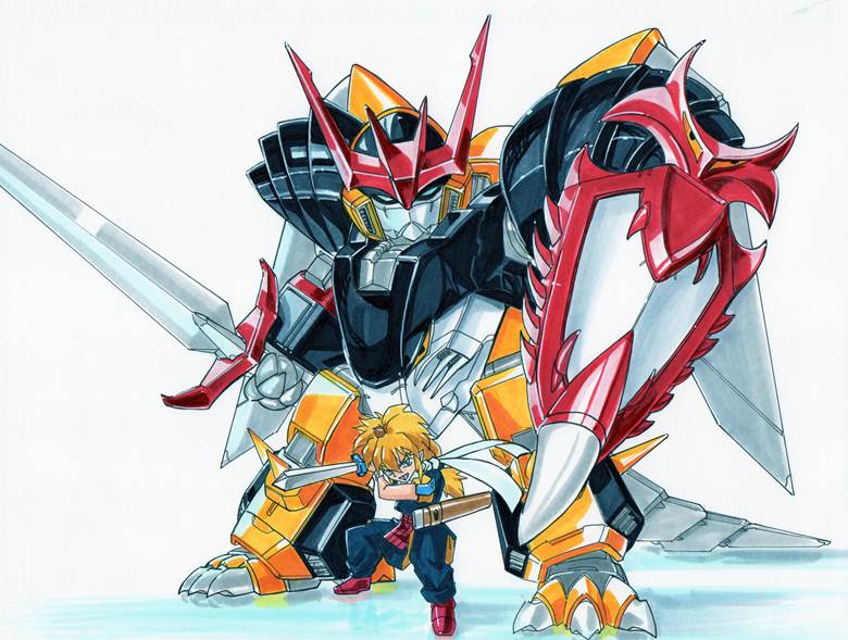 Mashin Hero Wataru, hand-drawn, copic马克笔