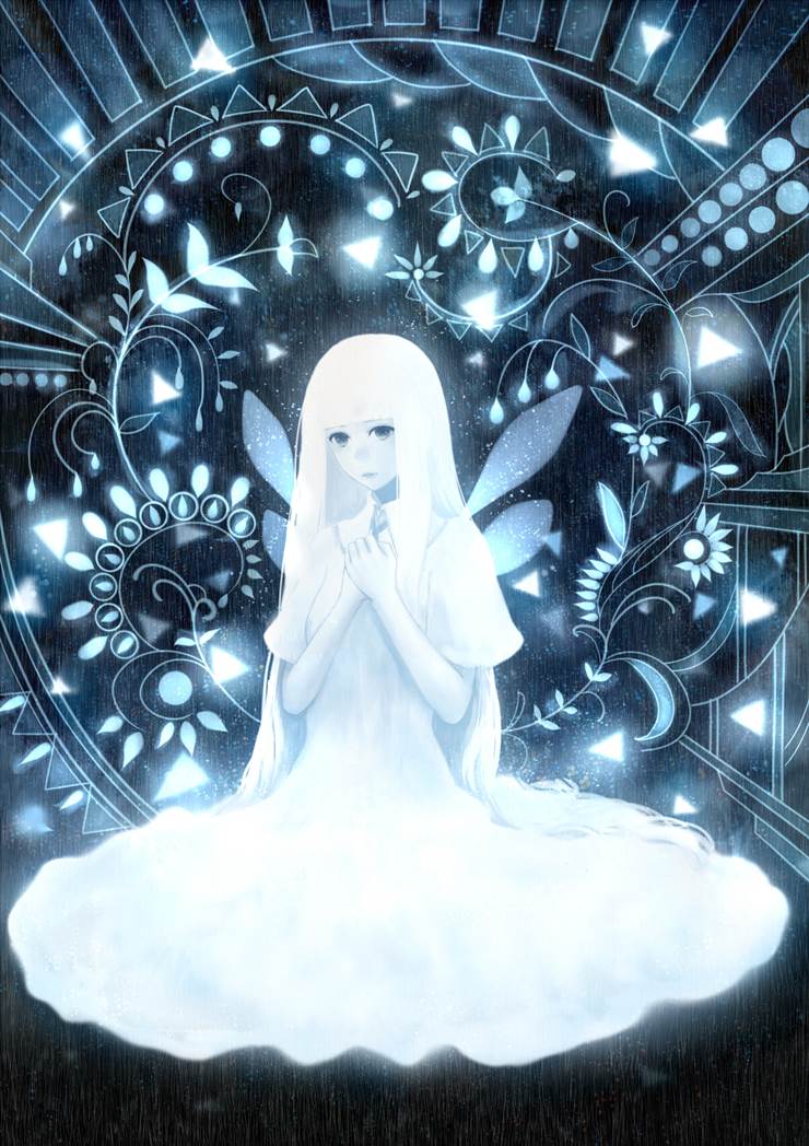 亮度插画师防人的女孩插画图片 BoBoPic