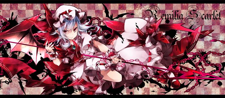 东方, 蕾米莉亚·斯卡蕾特, 特佩斯的年幼末裔, captivating sight, Touhou Project 5000+ bookmarks, victory is mine