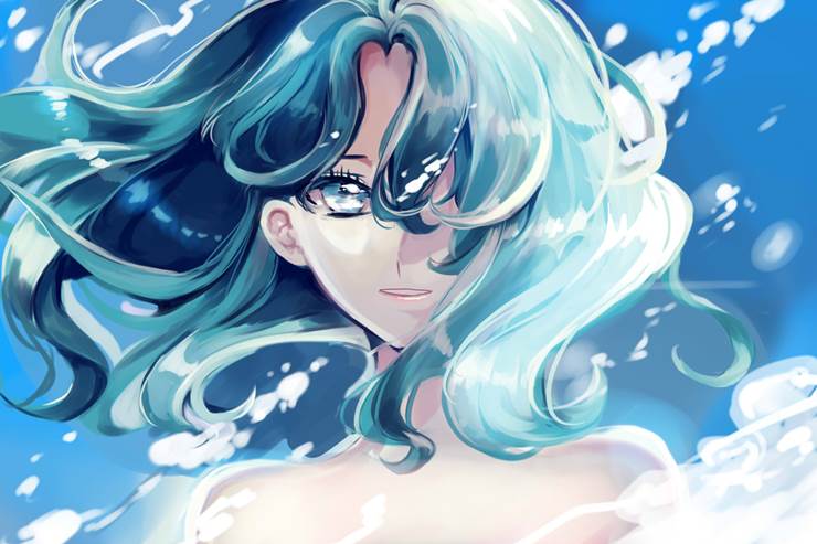 Neptune|Rimyung的美少女战士插画图片