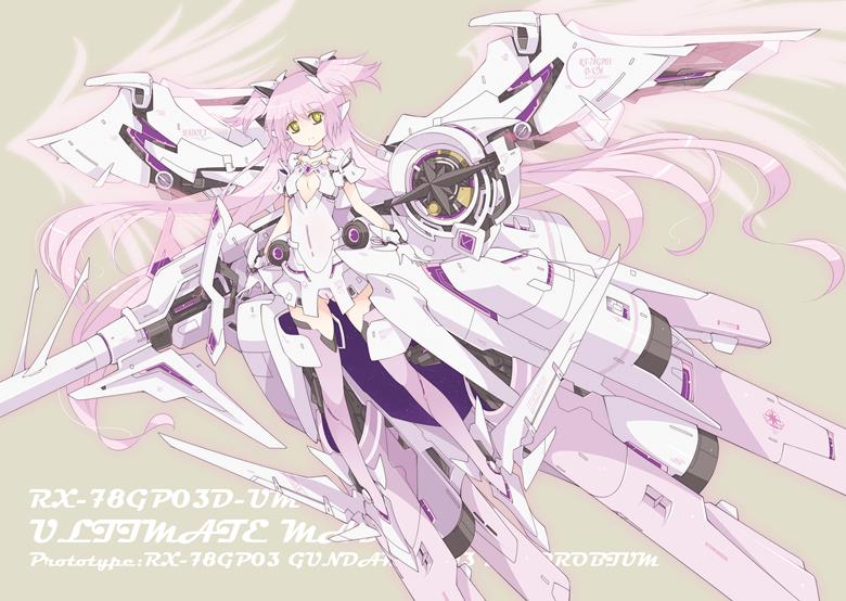 机械少女, 高达, 魔法少女小圆, 圆神, dendrobium, 品味优雅, 机娘