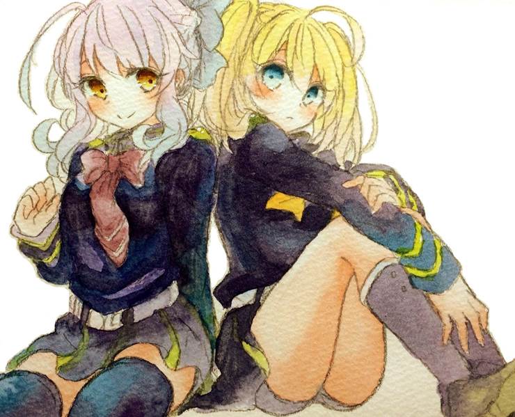 终结的炽天使, 柊筱娅, Mitsuba Sangu, 卧槽好可爱, 魅惑的大腿