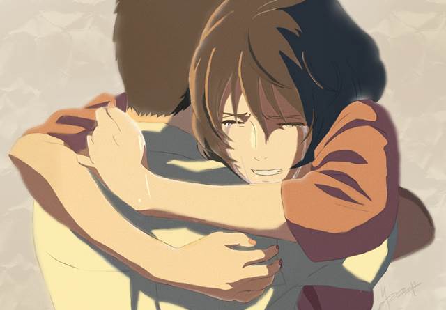 The Garden of Words, teary-eyed, 临摹