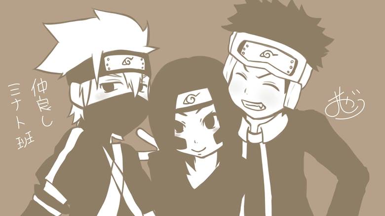 kakashi hatake, uchiha obito, kakashi, Lynn