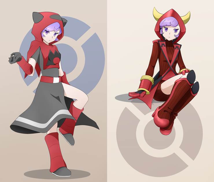 Courtney (Pokemon), 口袋妖怪, 粗条纹, 精灵宝可梦, Pokemon 100+ bookmarks, Team Magma