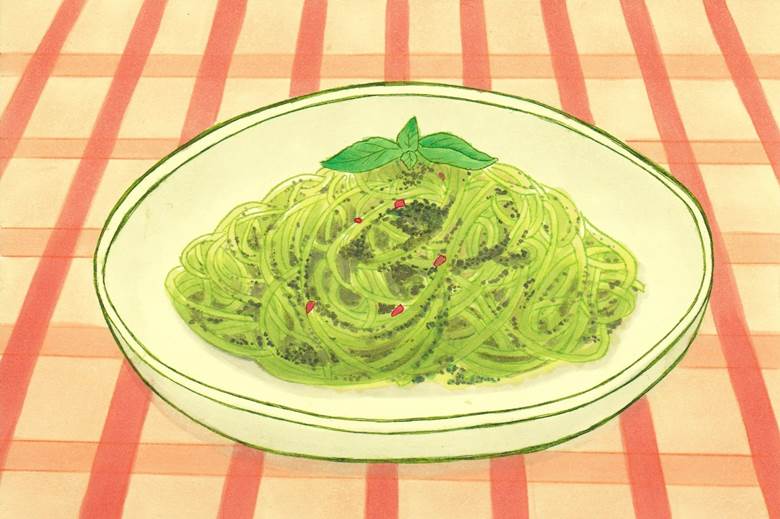 原创, copic马克笔, pasta, 食物