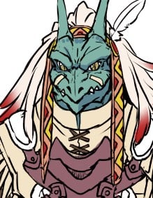 角色蜥蜴僧侣图片