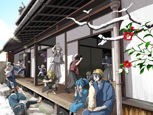 刀剑乱舞, 卧槽美哭