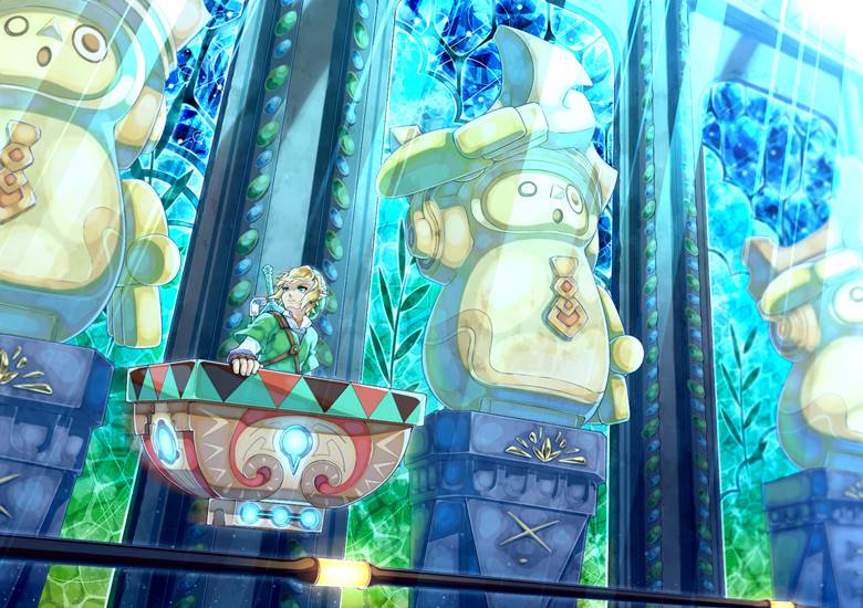 塞尔达传说, skyward sword, 太美了, 建议点击, The Legend of Zelda 100+ bookmarks