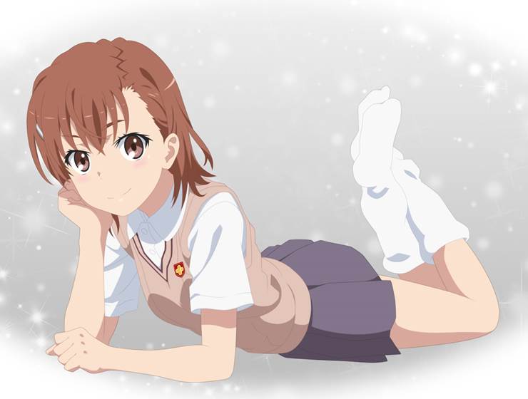魔法的禁书目录, 某科学的超电磁炮, tracing, mikoto misaka, uniform, 白筒袜, 某系列100收藏