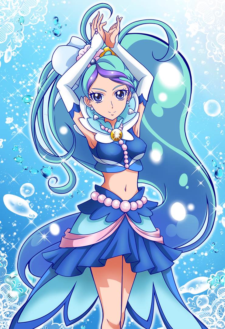 precure,Go! Princess PreCure,Cure Mermaid,Minami Kaidou