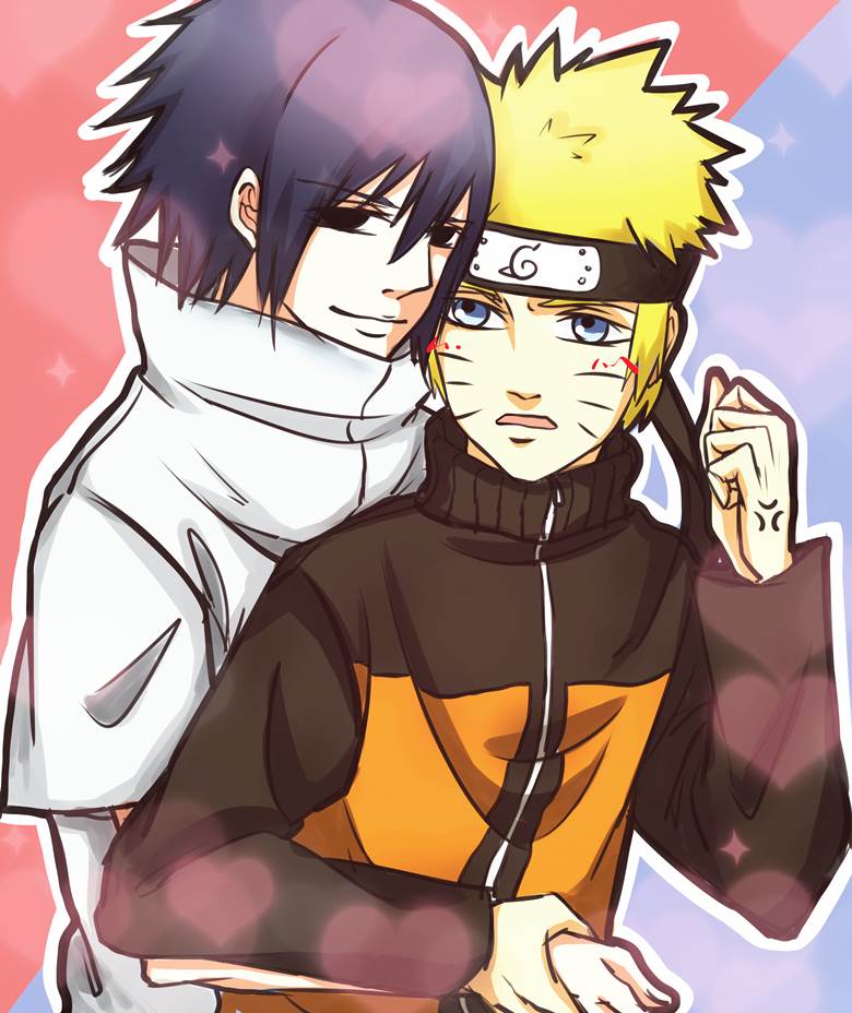 doujin, 鸣人 or 火影, NARUTO, 漩涡鸣人, 宇智波佐助, sasuke, Sasuke × Naruto, 佐鸣