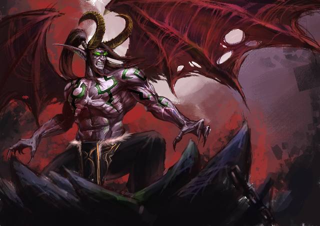 IllidanStormrage,demon,monster,怪物,恶魔图片