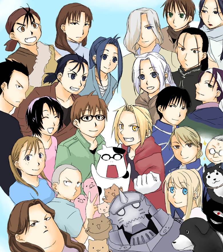 钢之炼金术师, Silver Spoon, 阿尔斯兰战记, Hiromu Arakawa, Fullmetal Alchemist 100+ bookmarks, group picture