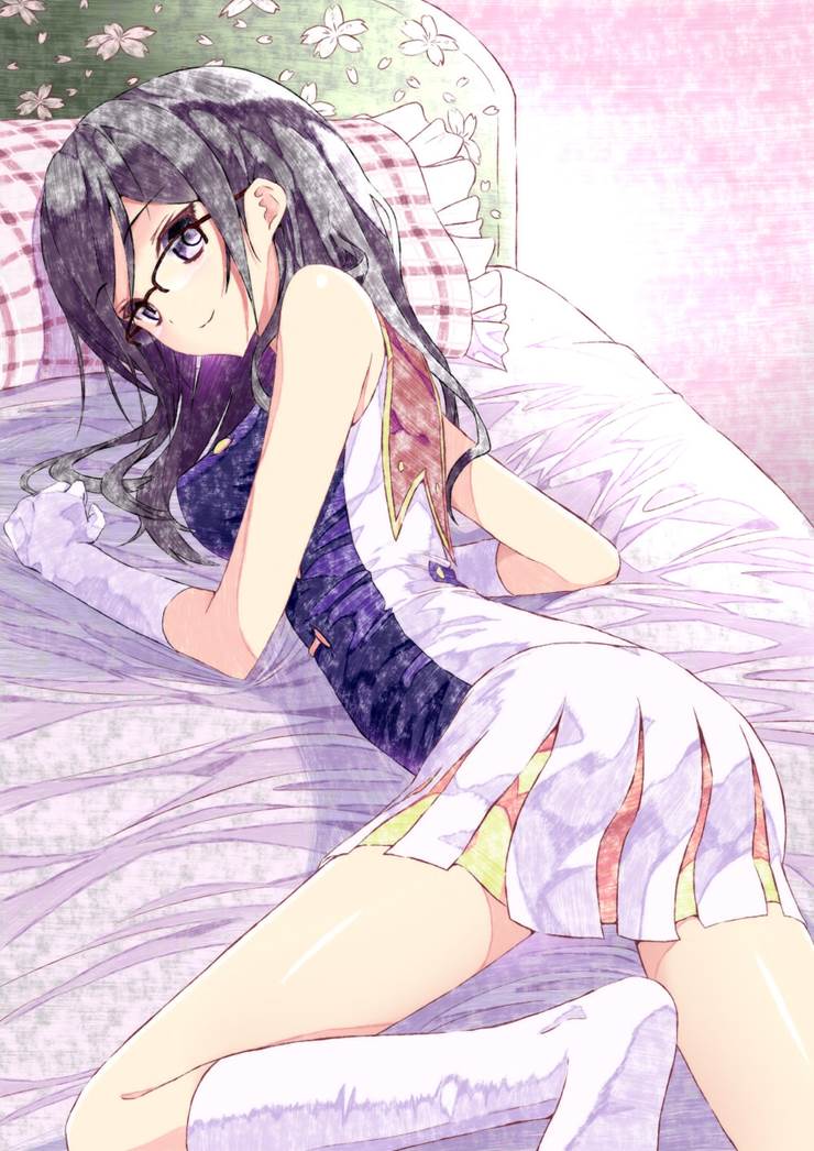 吹响吧！上低音号, 田中明日香, 无袖, 白筒袜, marching band, 手套, half-rim glasses, 眼镜