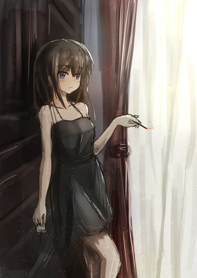 女孩子, 原创, 香烟