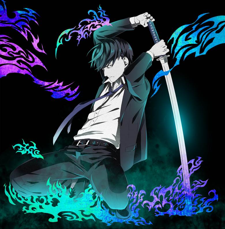 ヒトハダ 禅之助的西装插画图片 Bobopic