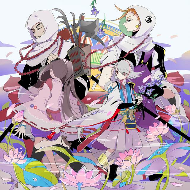 今剑, Iwatooshi, 刀剑乱舞, 卧槽美哭, 太美了, 刀剑乱舞500收藏