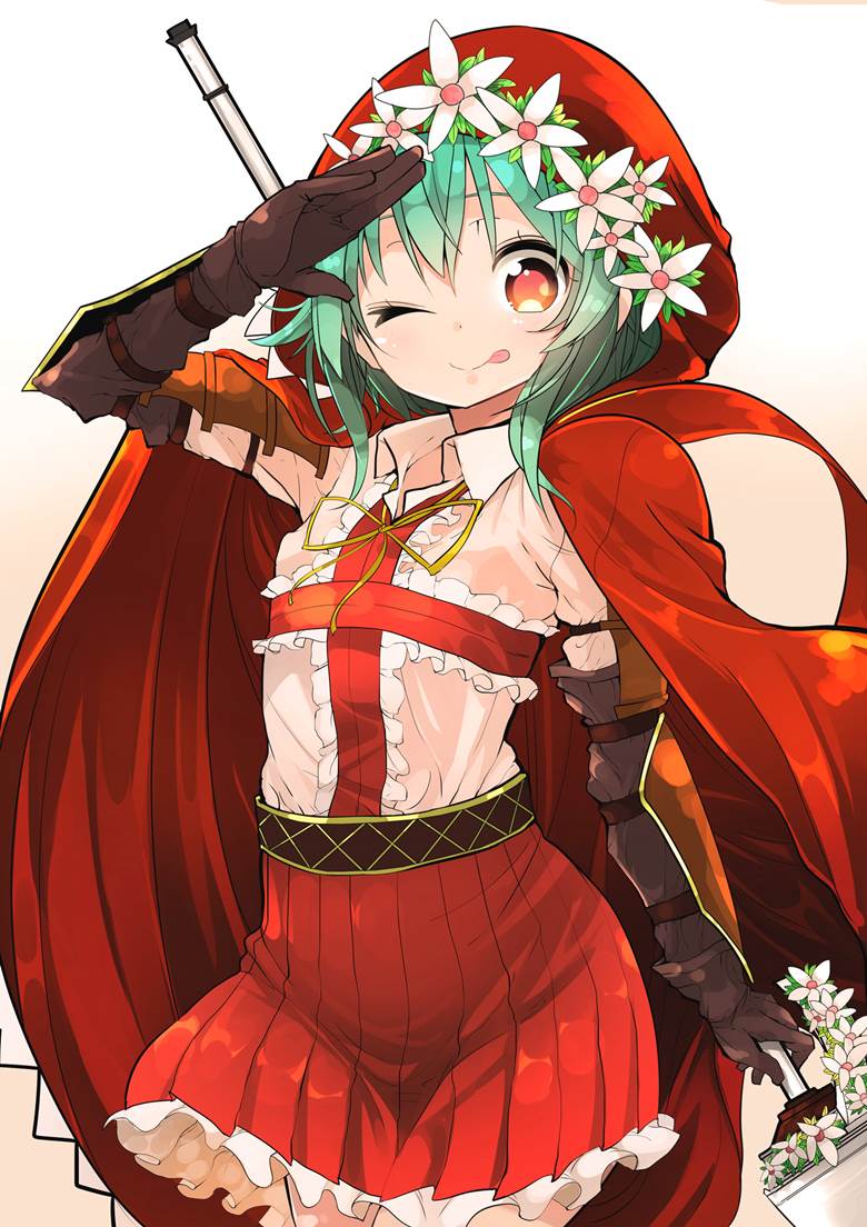 Monster Strike, Monster Strike, cloak, long gloves