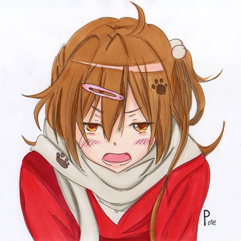 茶发, 中二病也要谈恋爱！, nibutani shinka