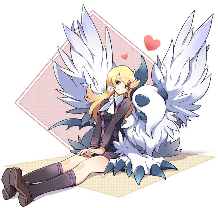Astrid (Pokemon trainer), 精灵宝可梦, 精英训练家, Mega Absol, 宝可梦×人类, Pokémon 1000+ bookmarks, Nintendo Girl