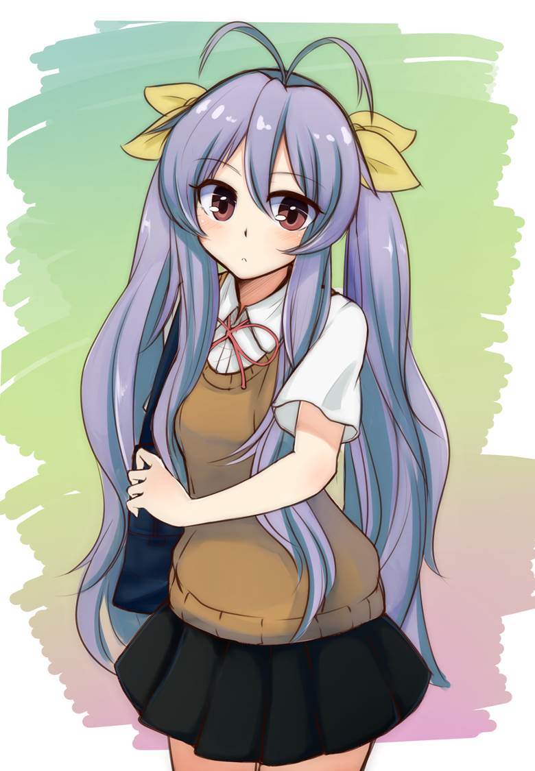 悠哉日常大王, 宫内莲华, Renchon, middle school student, 双马尾