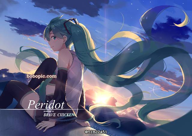 VOCALOID,backlighting,初音未来,绝对领域,逆光图片