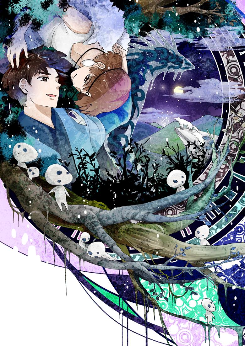 princess mononoke, ghibli, Ashitaka/San, refined taste, Ghibli 1000+ bookmarks