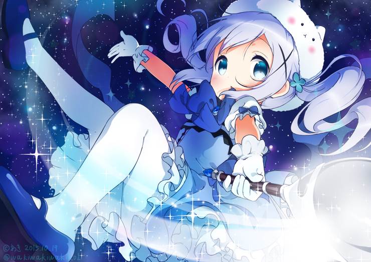 点兔, 请问您今天要来点兔子吗？, 智乃, 香风智乃, 魔法少女智乃, 白裤袜, 点兔5000收藏