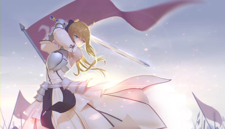 骑士王|插画师稀泥m的Fate/Zero插画图片