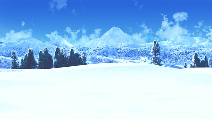 背景素材雪原|ティーエックス的下雪插画图片