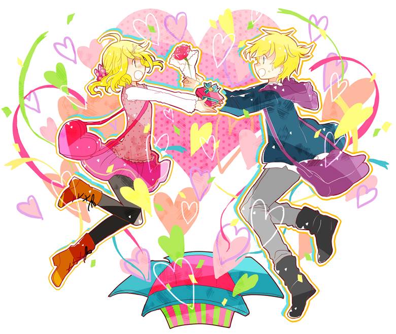 RLM8 on pixivchocolate box|レキ的镜音连P站插画图片