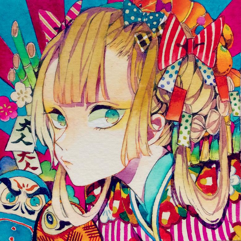 插画, 原创, 手绘, New Year, 原创3000收藏