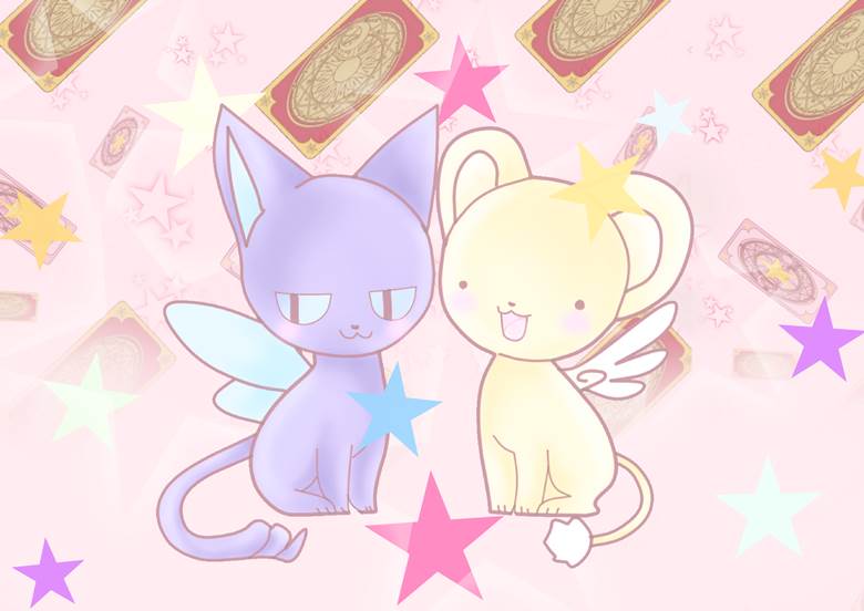 カードキャプターさくらケロちゃん スッピー モスラ的魔卡少女樱插画图片 Bobopic