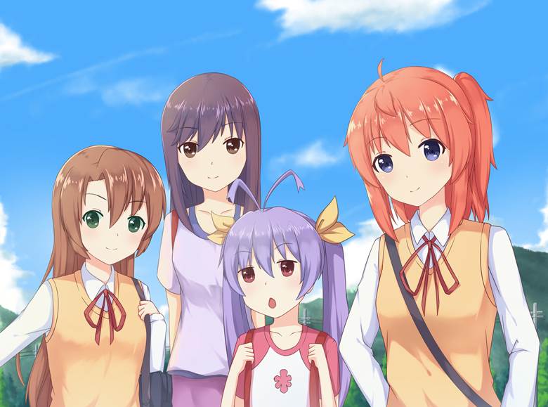 悠哉日常大王, Natsumi Koshigaya, 宫内莲华, Hotaru Ichijou, Komari Koshigaya