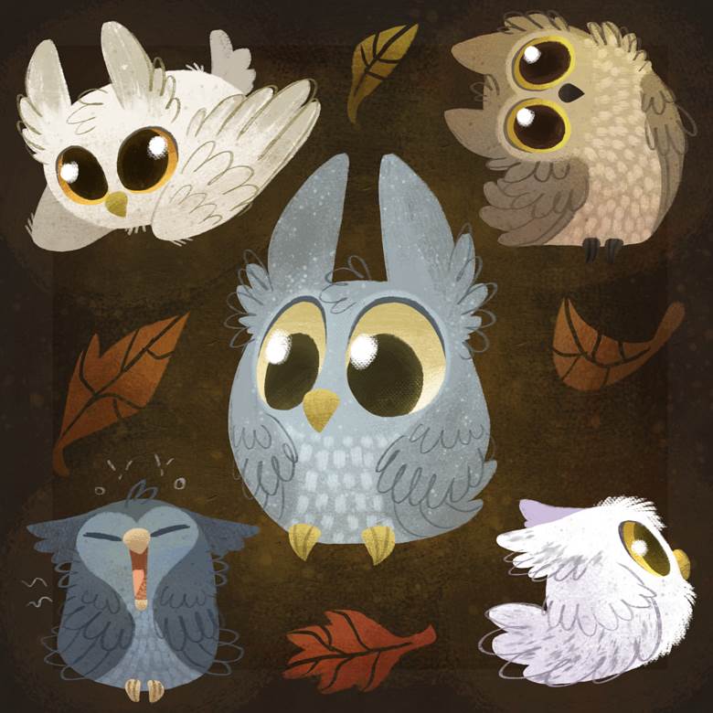 动物, 可爱, owl, 鸟