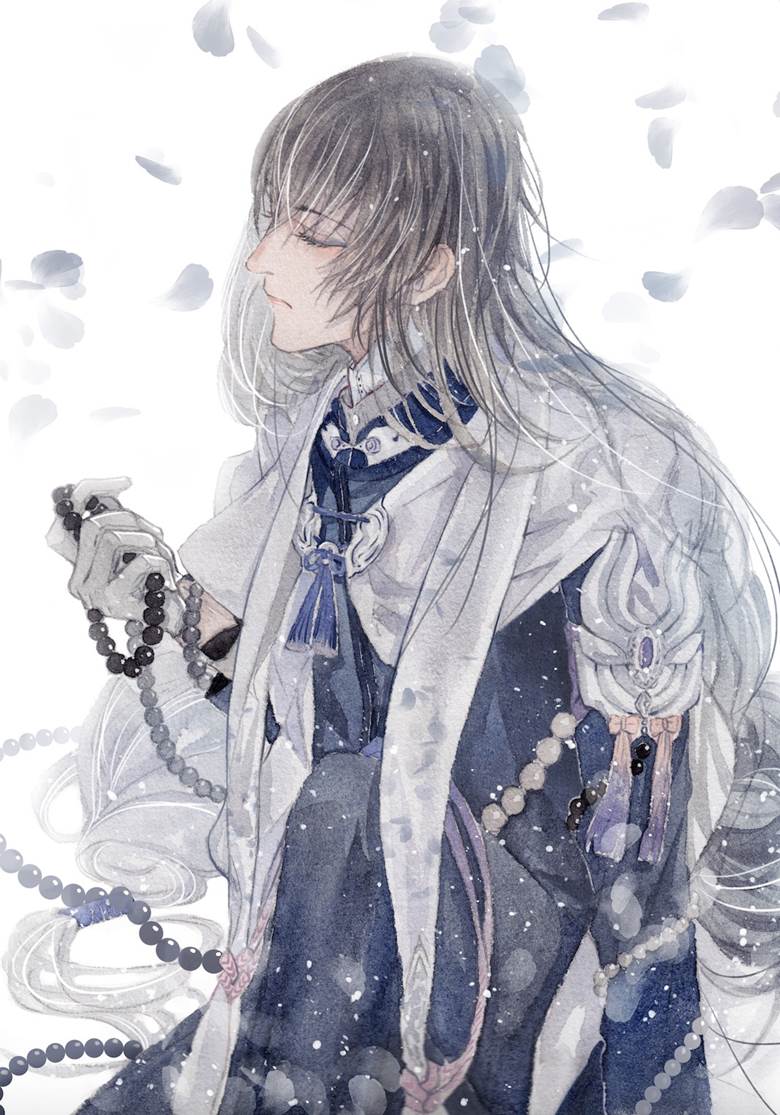 刀剑乱舞, hand-drawn, watercolor, Juzumaru Tsunetsugu, 太美了, Touken Ranbu 1000+ bookmarks