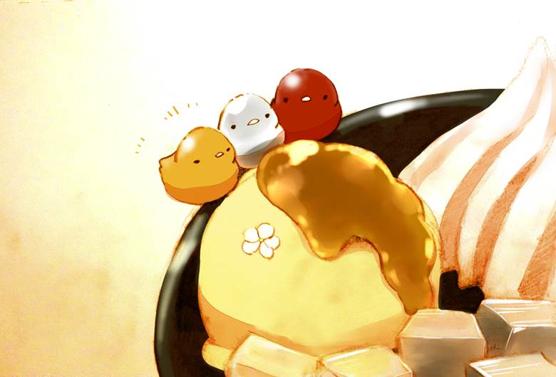 さくらんぼ渍け|チャイ的Pixiv甜点小鸡插画图片