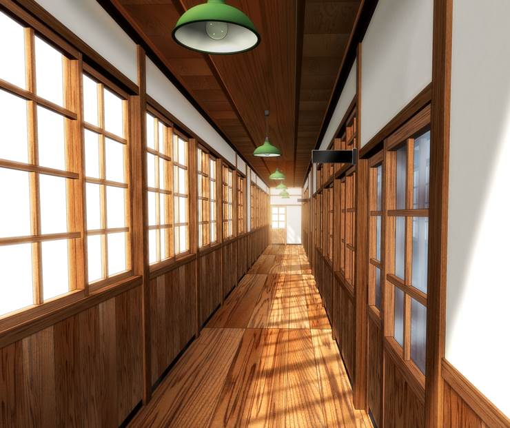 免费素材, background, perspective, corridor, school, school building